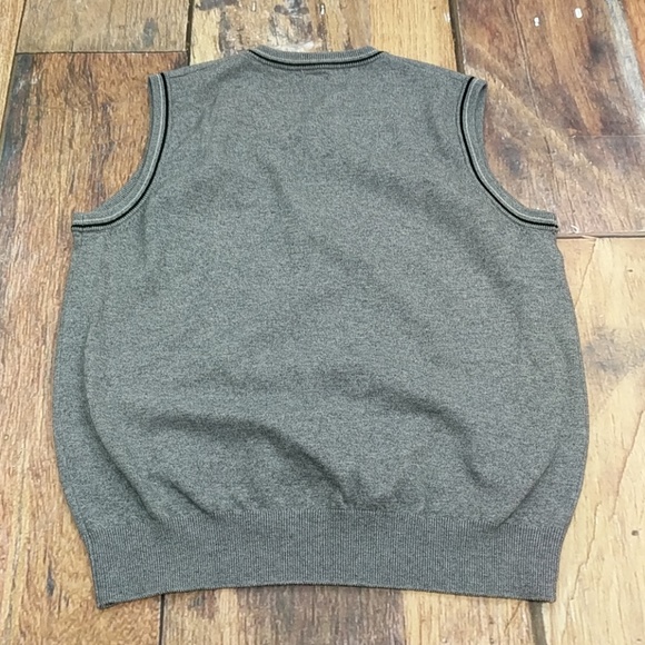 Chinese Olympic Committee Grey Sweater Vest Embroidered Flag & Rings China XXXL - Picture 3 of 6